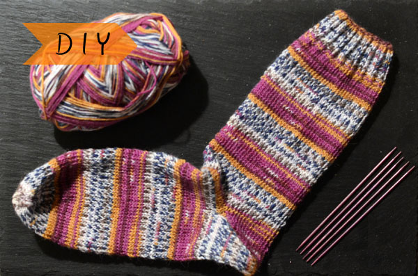 DIY Socken stricken Anleitung