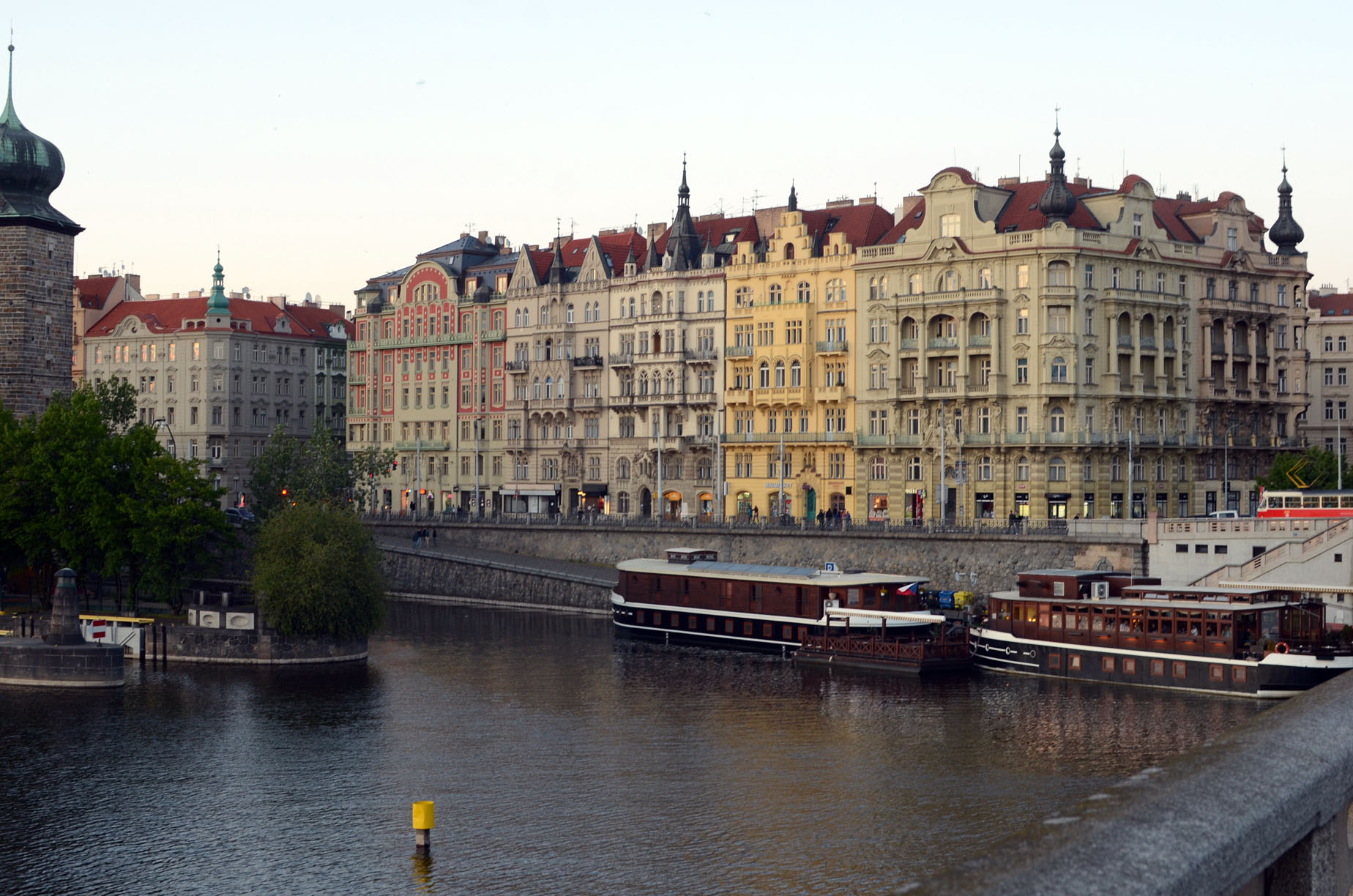 Moldau Prag Tschechien Städtereise